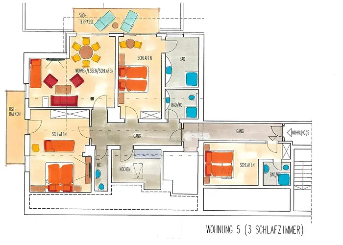 公寓 加特纳公寓式酒店 比荷巴赫